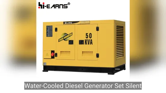 Water-Cooled Diesel Generator Set Silent Type (GF2-40KW) Basic Customization